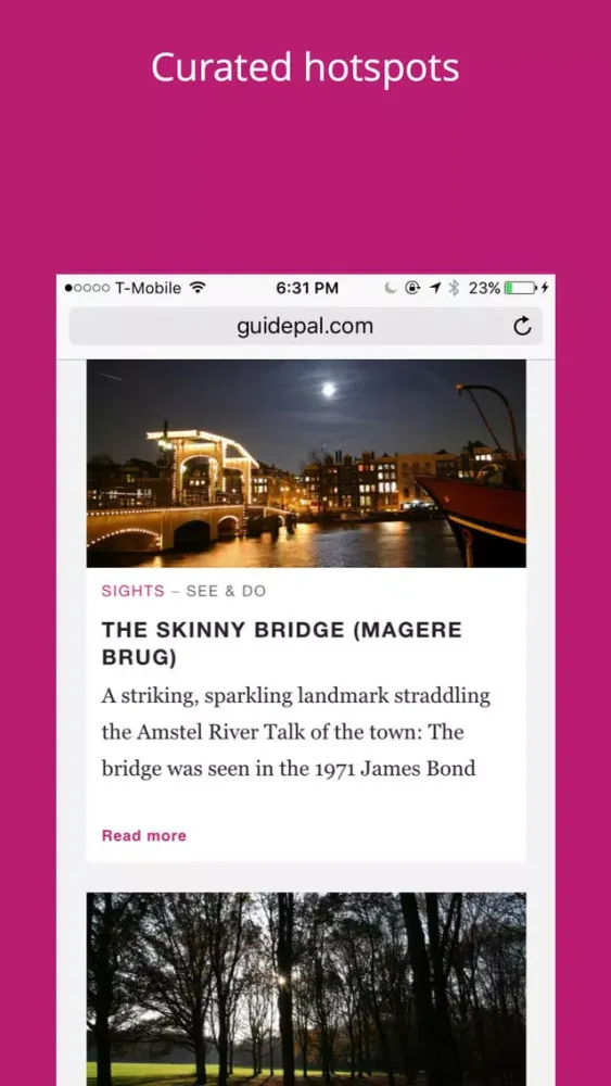 Скриншоты Amsterdam City Travel Guide - GuidePal