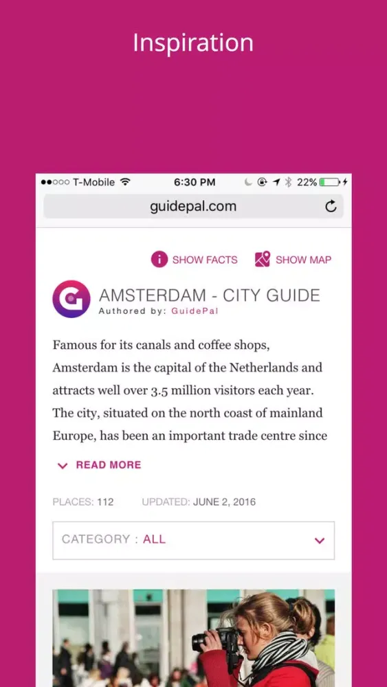 Скриншоты Amsterdam City Travel Guide - GuidePal
