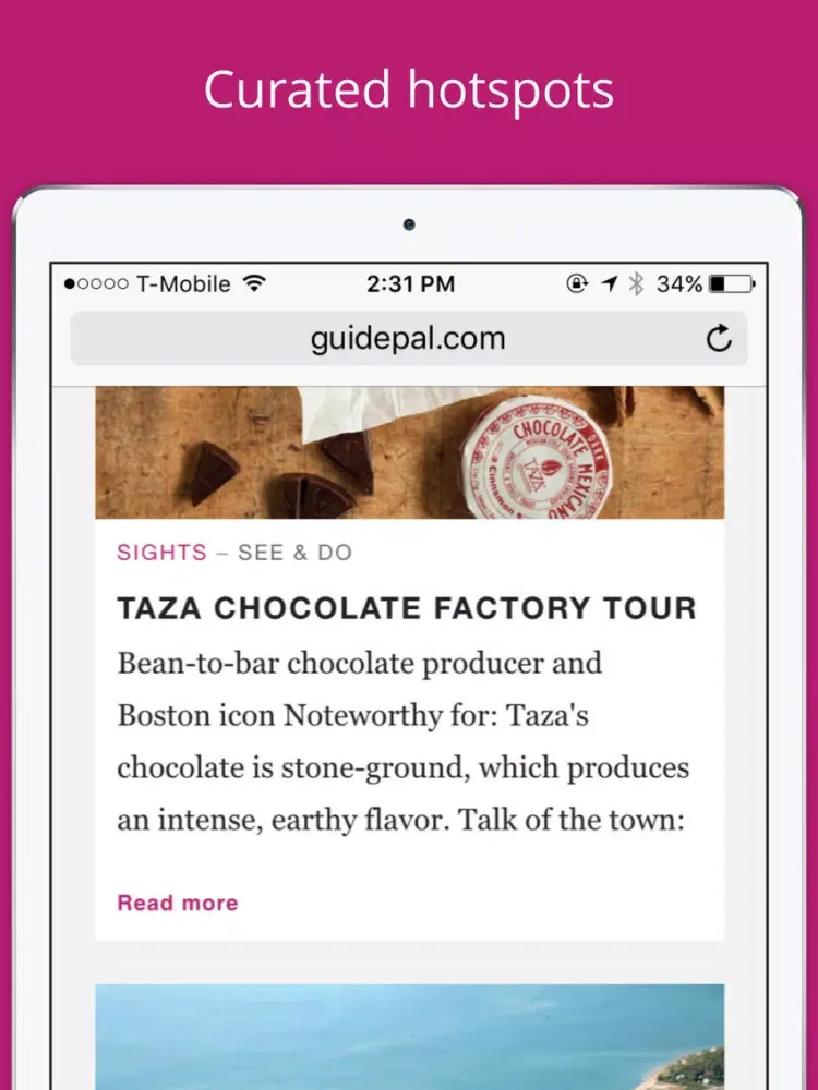 Capturas de pantalla de Boston City Travel Guide - GuidePal iPad 