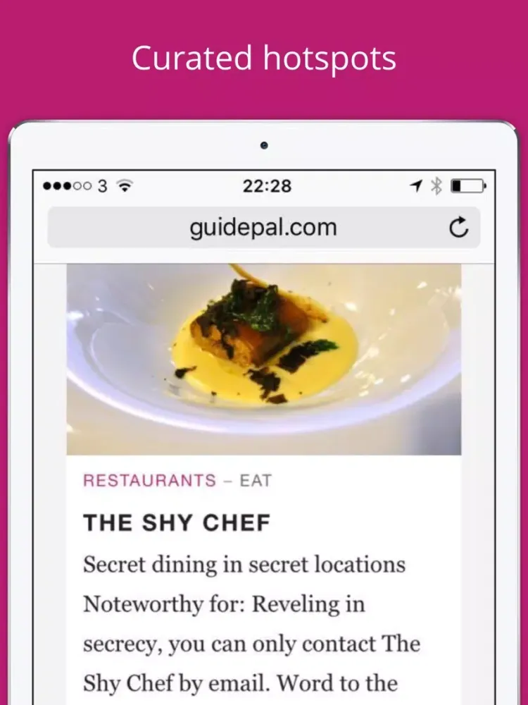Los Angeles City Travel Guide - GuidePal iPad 应用截图