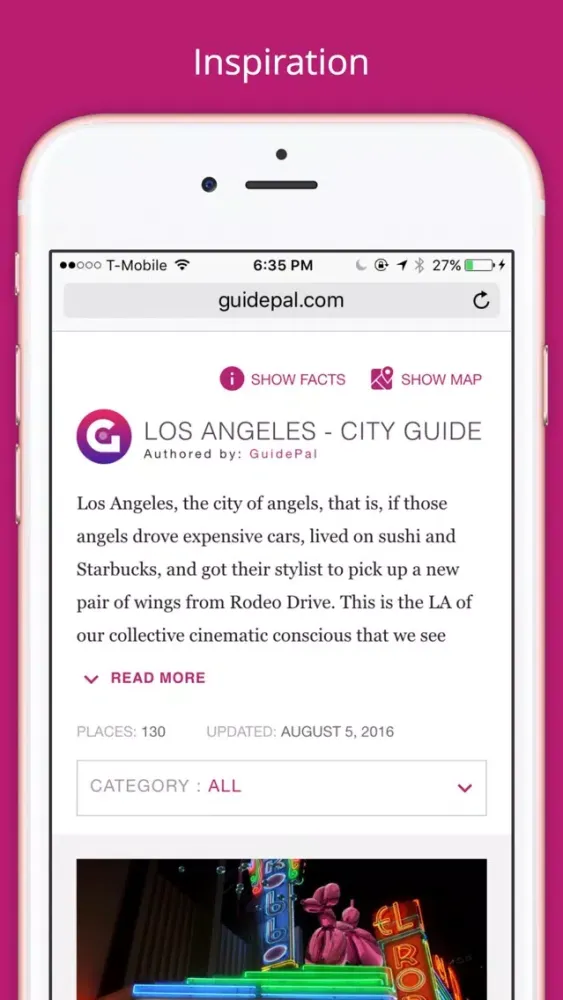 Los Angeles City Travel Guide - GuidePal应用截图