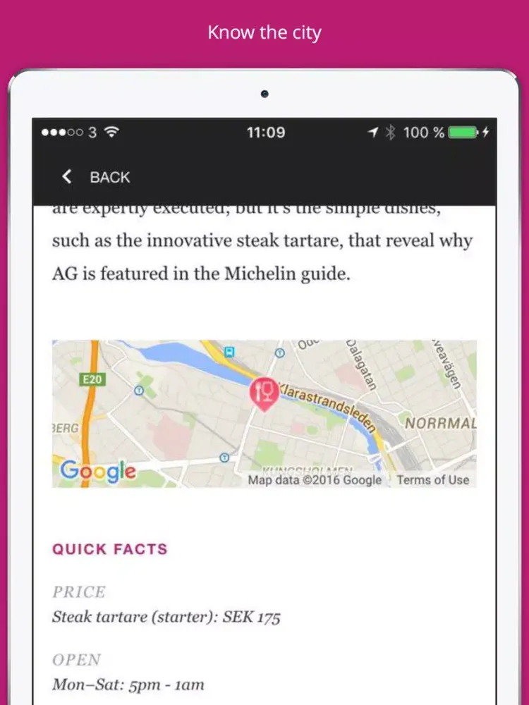 Скриншоты Stockholm City Travel Guide - GuidePal iPad 