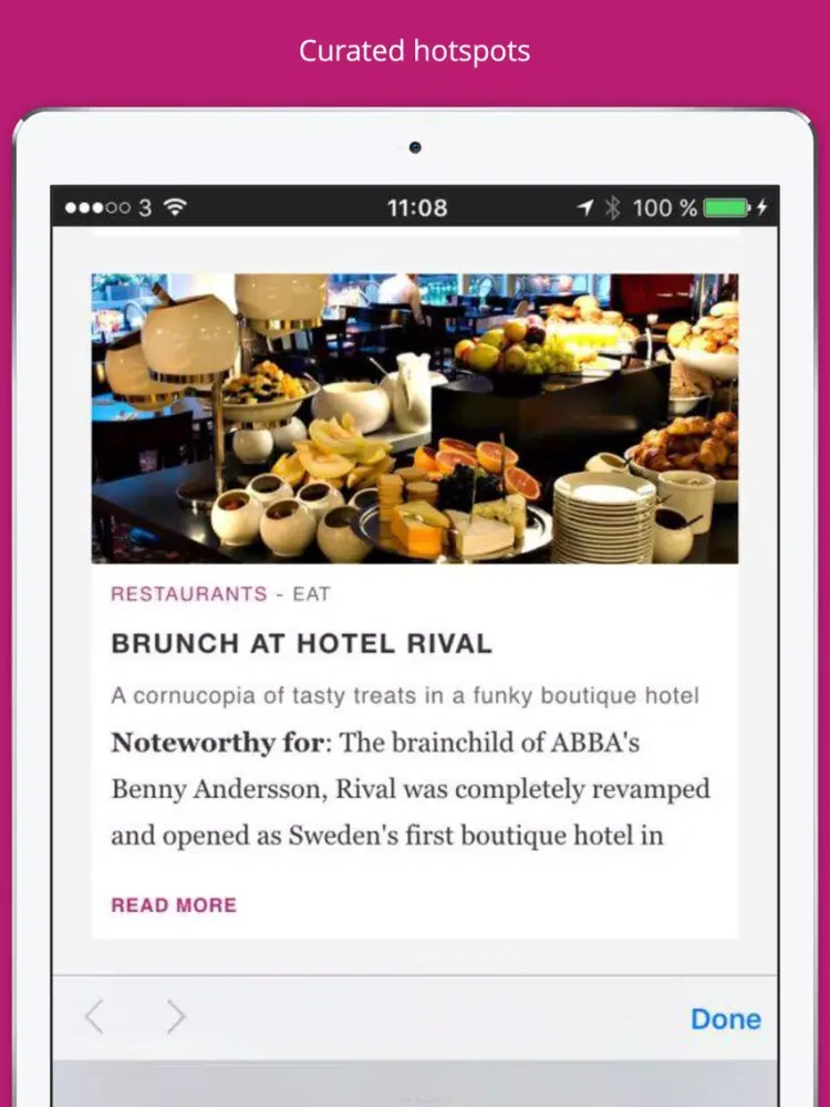 Скриншоты Stockholm City Travel Guide - GuidePal iPad 