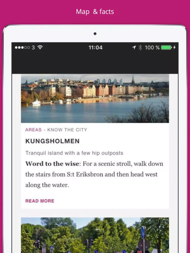 Скриншоты Stockholm City Travel Guide - GuidePal iPad 