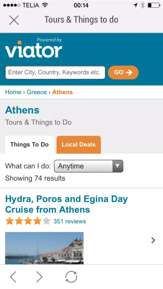 Скриншоты Athens City Travel Guide - GuidePal