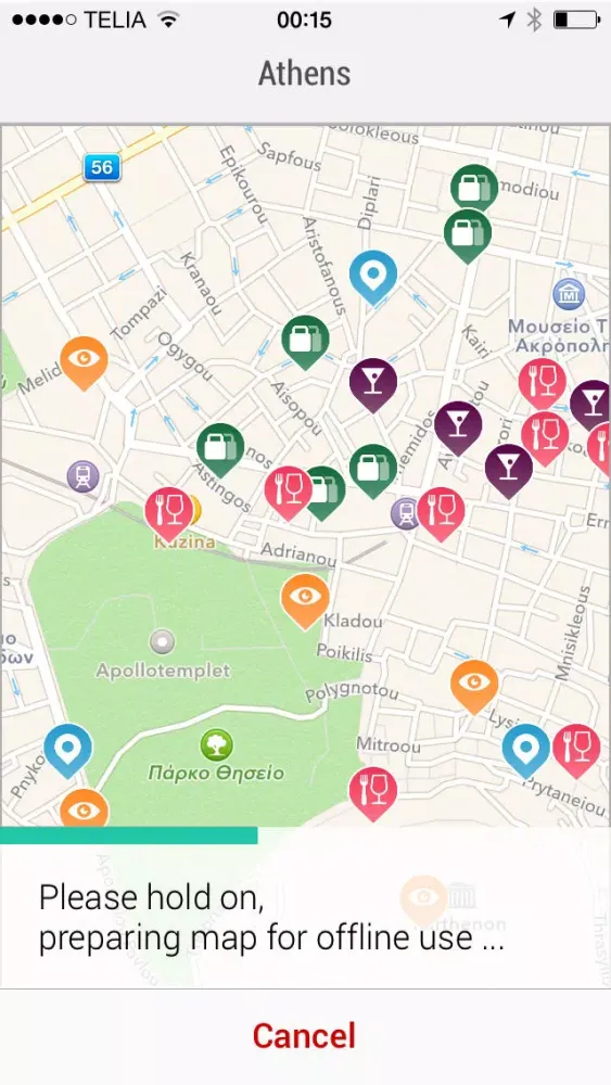 Скриншоты Athens City Travel Guide - GuidePal