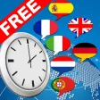 Multilingual speaking clock - free version Multilingual speaking clock - free version