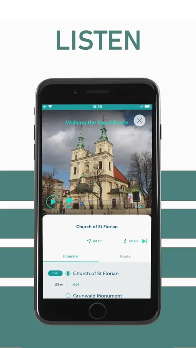 Tangkapan layar Krakow Guide and Audio Tours