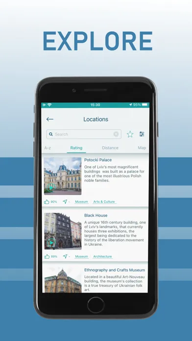 Capturas de pantalla de Lviv Guide and Audio Tours