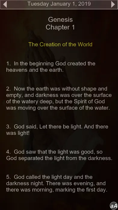 Capturas de pantalla de Yearly Bible Reading Calendar