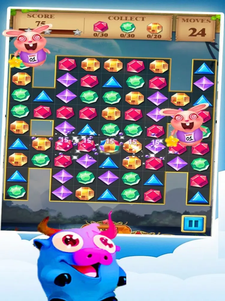Conflic Jewels iPad  Screenshots