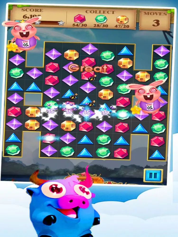 Conflic Jewels iPad  Screenshots
