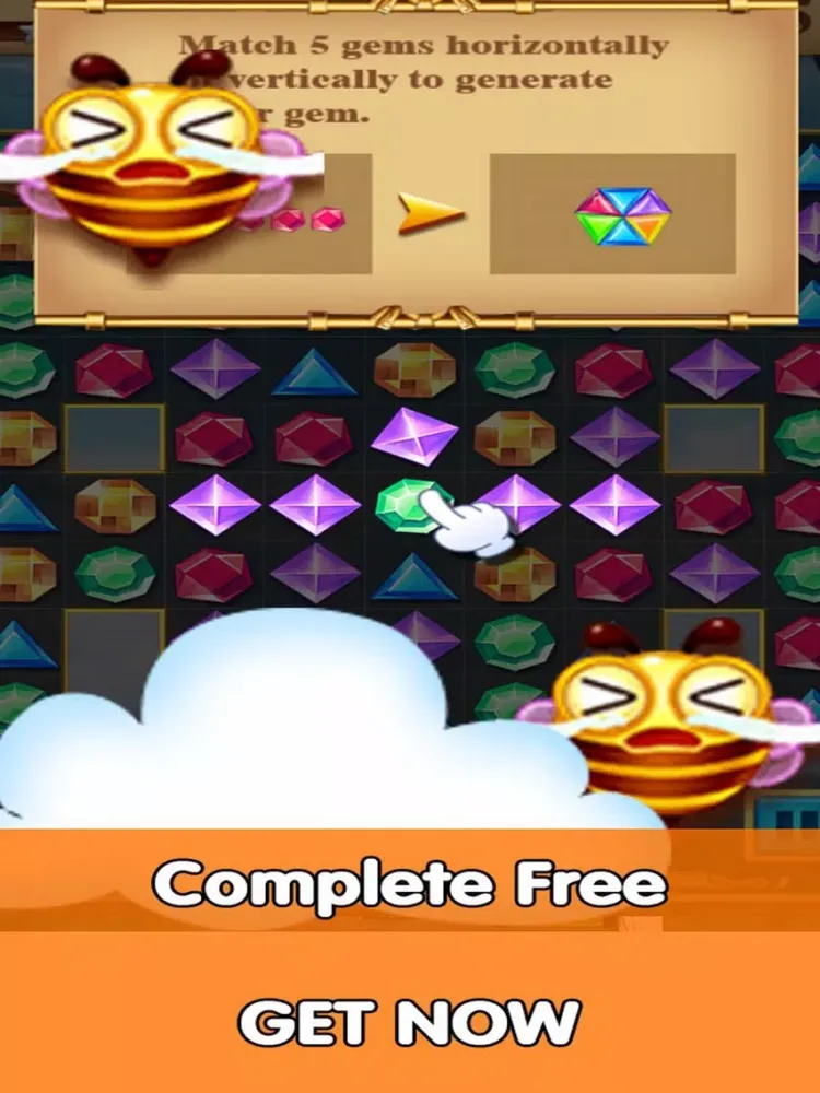 Jewel Clicker - Diamond Crush iPad  Screenshots