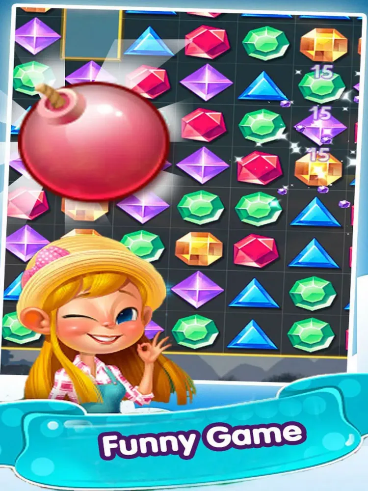 Ảnh chụp màn hình của Crazy Jewel Quest Hunter iPad 