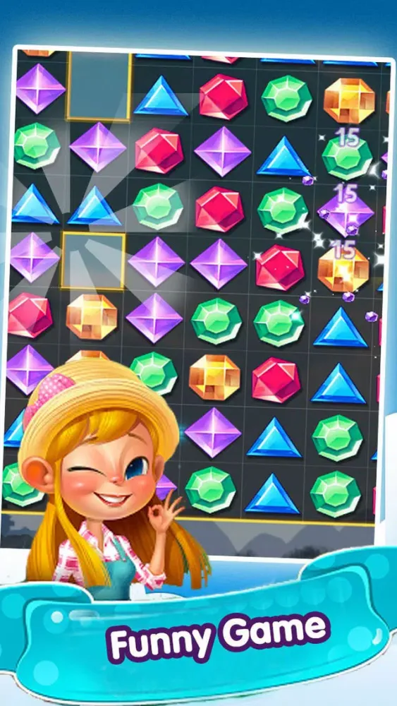 Ảnh chụp màn hình của Crazy Jewel Quest Hunter