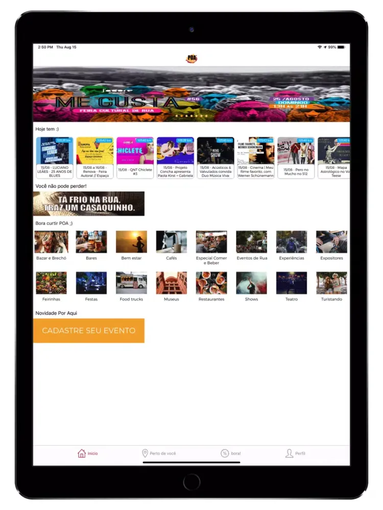Poa na Rua iPad 应用截图