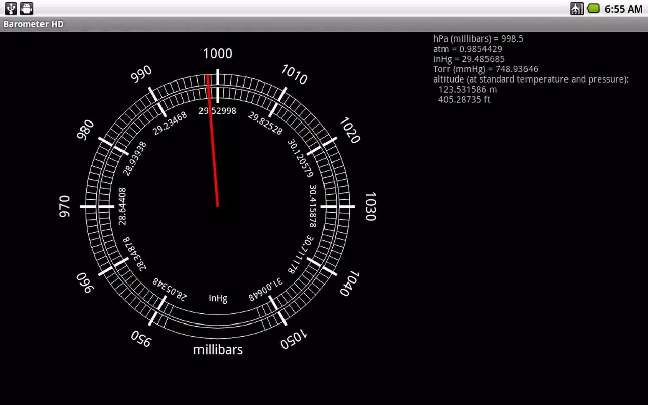 Barometer HD應用截圖