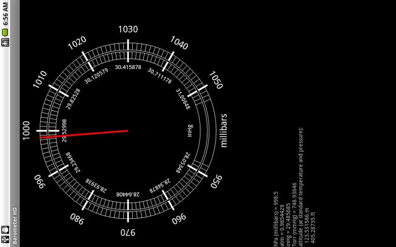 Barometer HD應用截圖