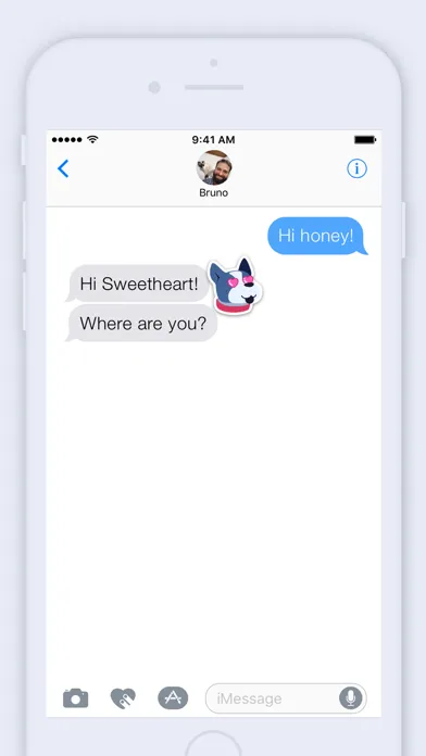 ภาพหน้าจอของ Echo Stickers Pack