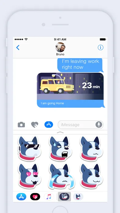 ภาพหน้าจอของ Echo Stickers Pack