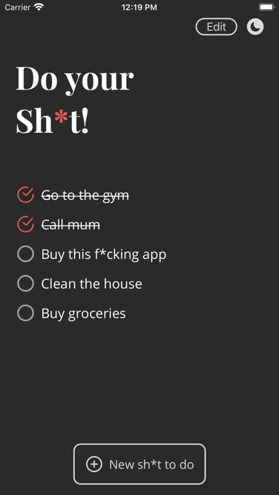 Do your sh*t!應用截圖