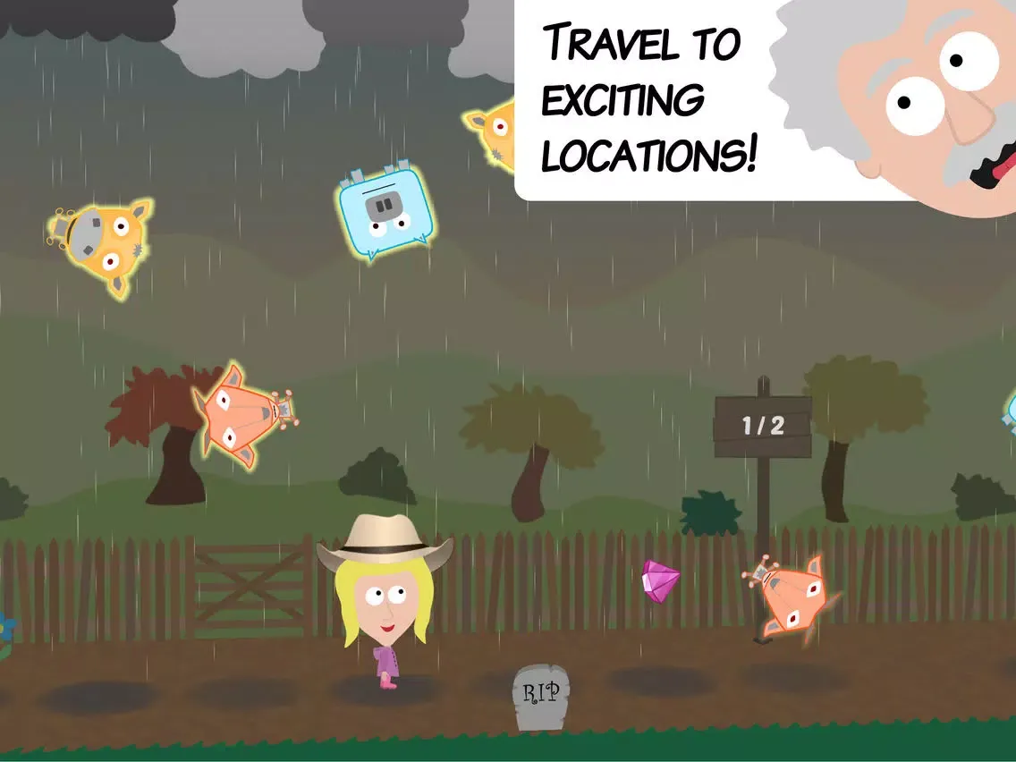 Скриншоты Rainimals - Endless Animal Dodging Journey iPad 
