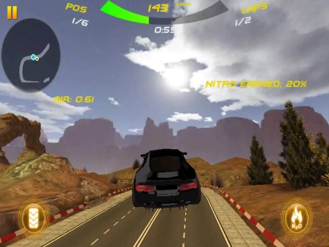 Auto Racing 3D iPad  Screenshots