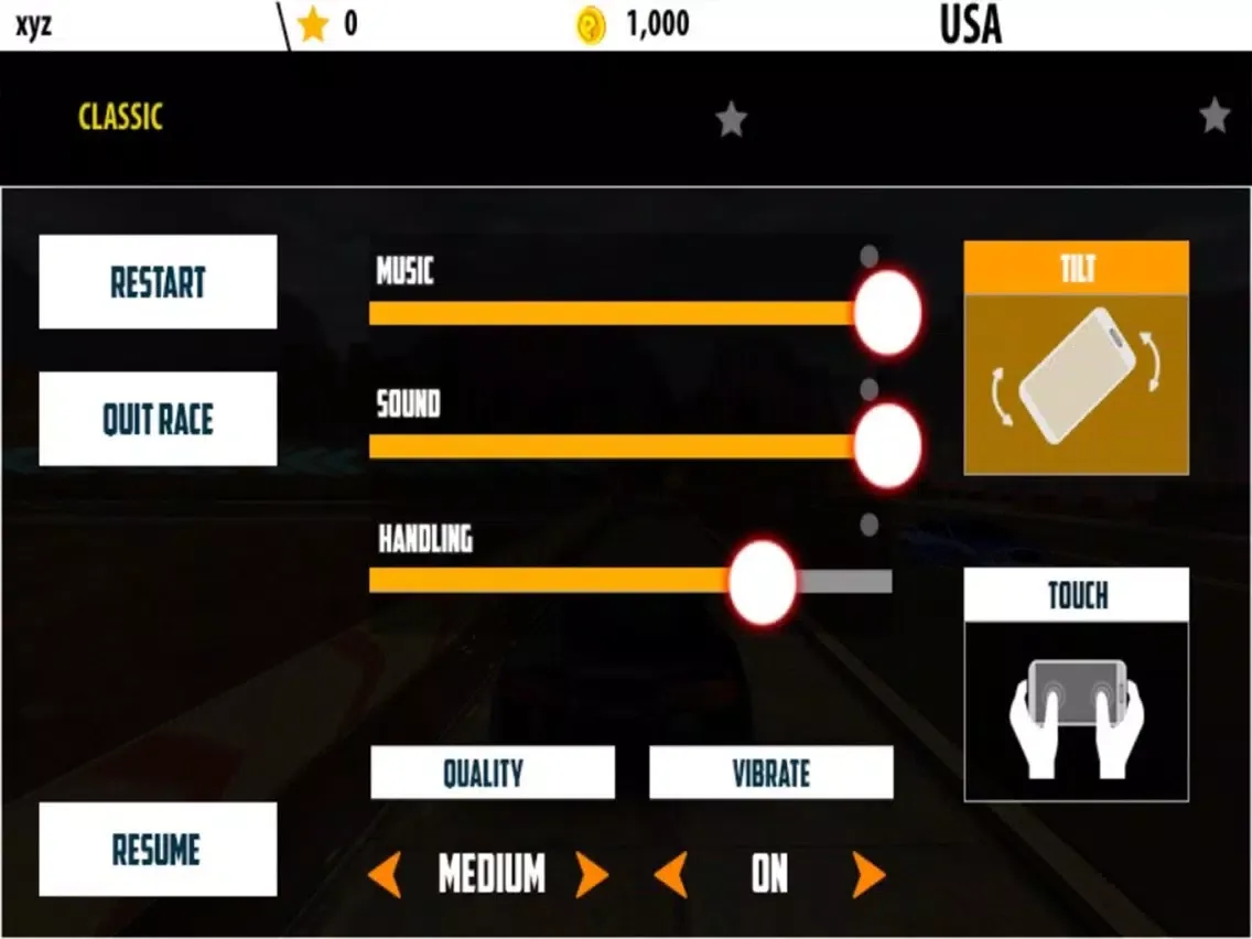 Auto Racing 3D iPad  Screenshots
