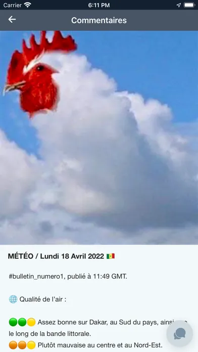 Screenshot di La Météo de Riad