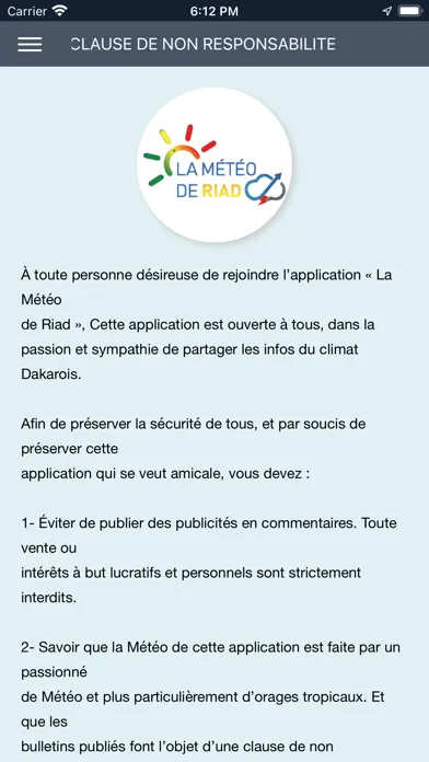 Screenshot di La Météo de Riad