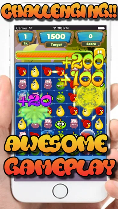 صور Furious Birds Match Puzzle