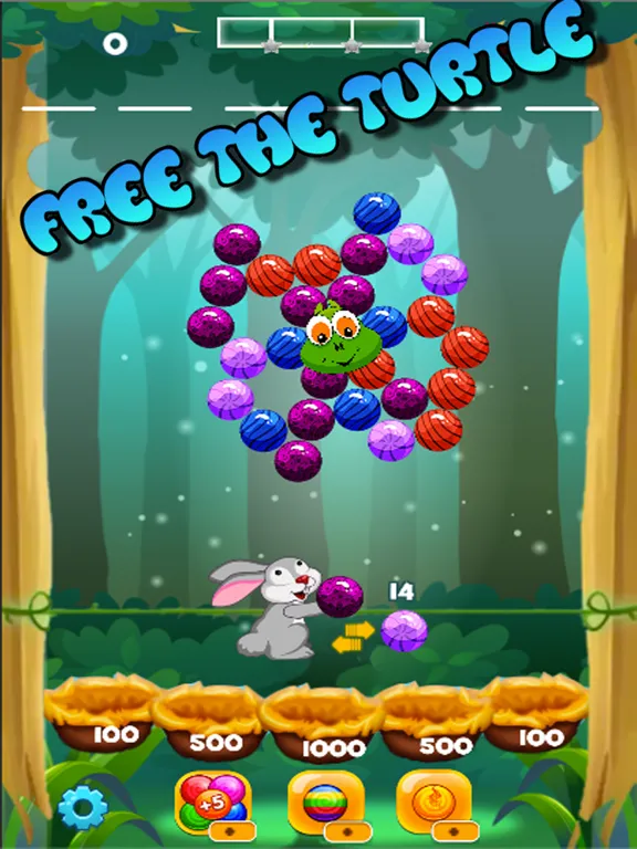 Скриншоты Rio Rabbit Turtle POP! -Bubble Shooter iPad 