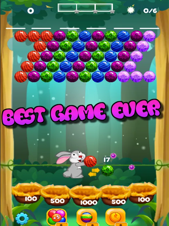 Скриншоты Rio Rabbit Turtle POP! -Bubble Shooter iPad 