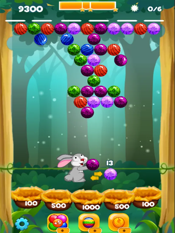 Скриншоты Rio Rabbit Turtle POP! -Bubble Shooter iPad 