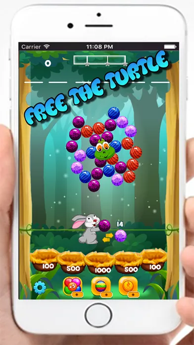 Скриншоты Rio Rabbit Turtle POP! -Bubble Shooter