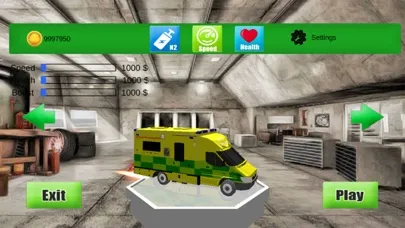 Capturas de tela do London Ambulance Traffic Racer