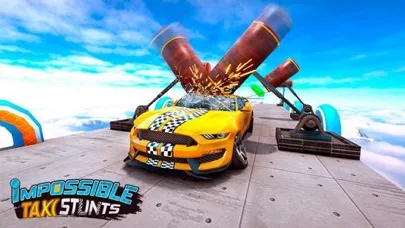 Ramp Car Jump: Sky Escape Ekran Görüntüleri