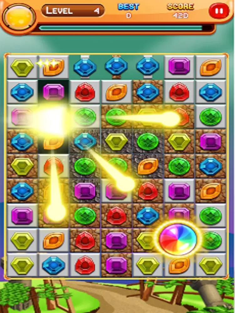 Screenshot di Super Jewel Mania Pro iPad 