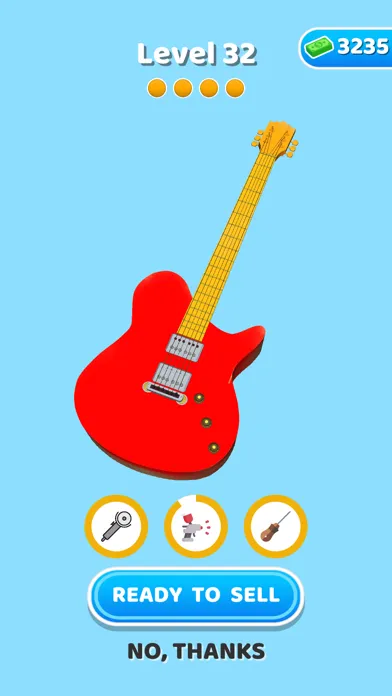 Tangkapan skrin Guitar Shop Game