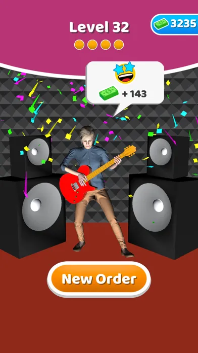 Tangkapan skrin Guitar Shop Game