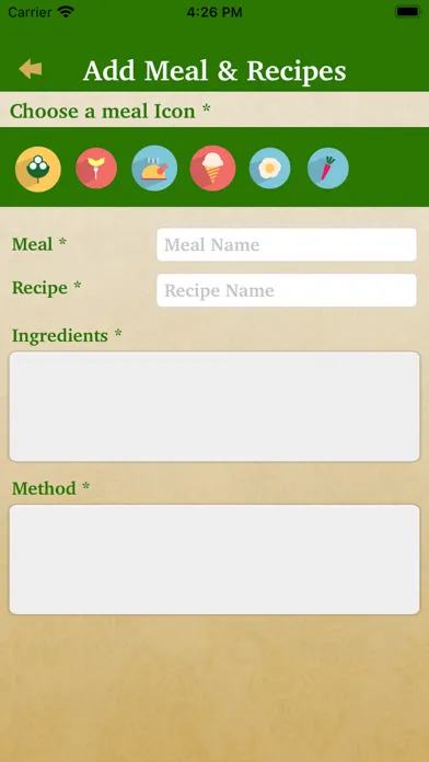Gujarati Recipes Indian Food スクリーンショット