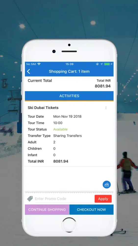 Ski Dubai Tickets Ekran Görüntüleri