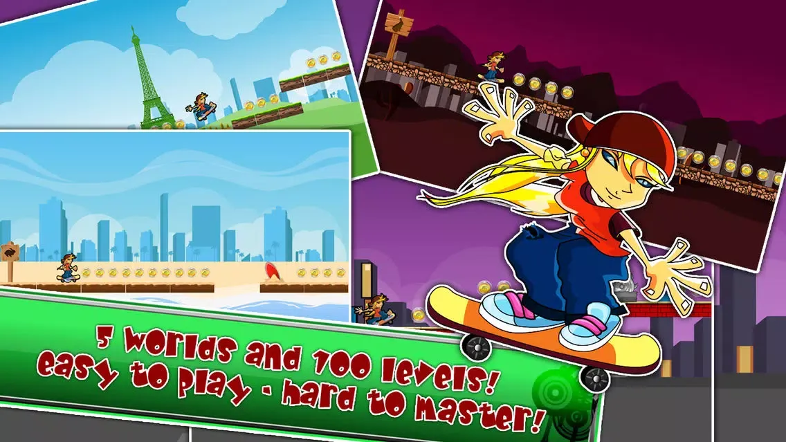 Subway beach Skater Screenshots