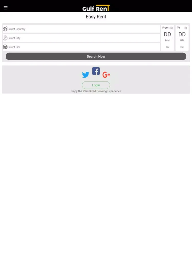 Gulf-Rent iPad  স্ক্রিনশট