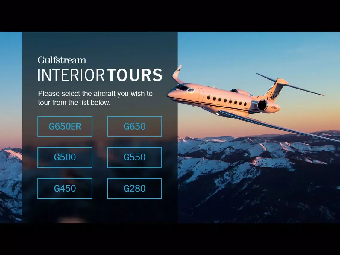 Скриншоты Gulfstream 360º Tours iPad 
