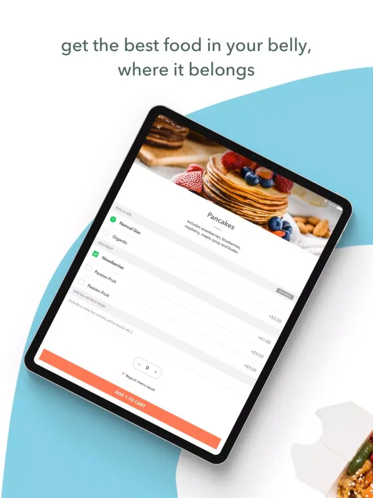 Capturas de tela do Gulf Stream Delivery: Get Food iPad 