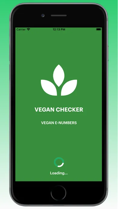 ภาพหน้าจอของ Vegan Checker
