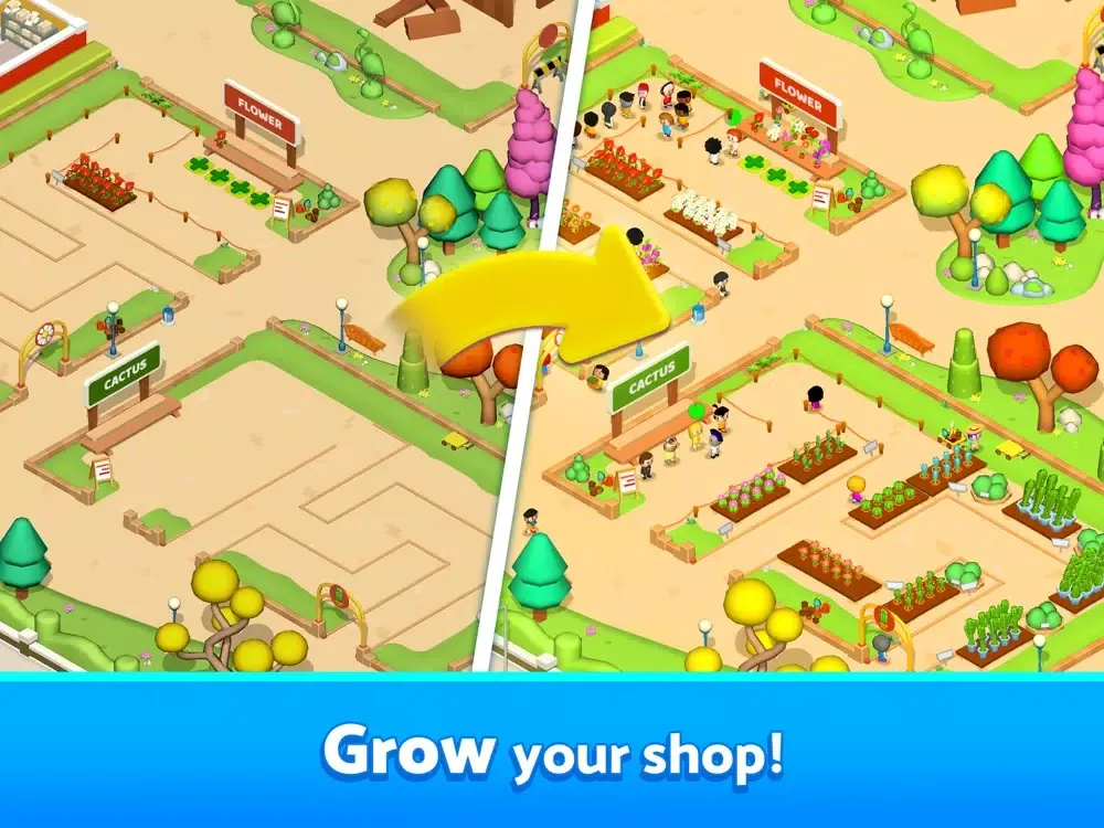 ภาพหน้าจอของ Plant Shop Tycoon - Idle Game iPad 