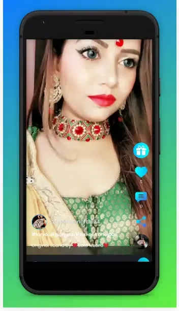 Captures d'écran de Gullystar- Bhojpuri special short video app