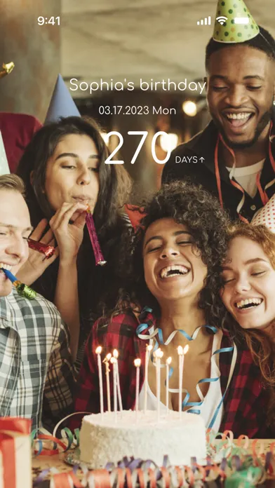 Tangkapan layar Countdown Widget & Countdown